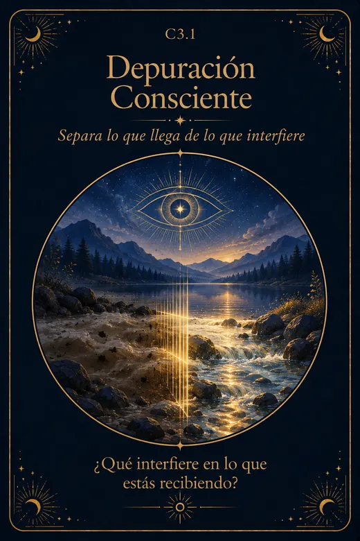 Carta C3.1, Depuración Consciente: separa lo que llega de lo que interfiere